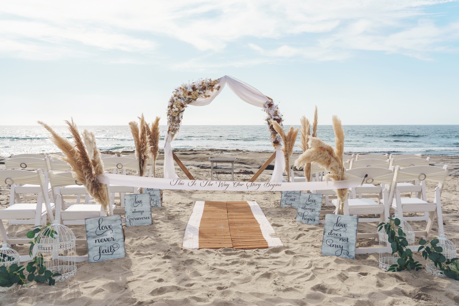 San Diego Beach Wedding Premium Package